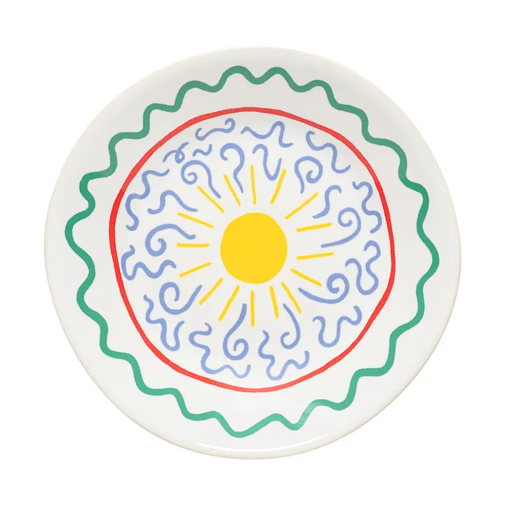 Summer Bliss tallrik - Sun, Ø16,3 cm - Costa Nova