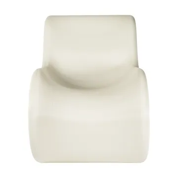 Éclair chair loungestol - Cream - Crème Atelier