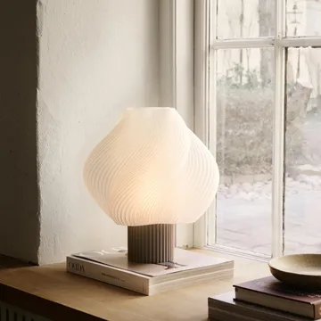 Soft Serve bordslampa - Mocha, Grande, 34 cm - Crème Atelier