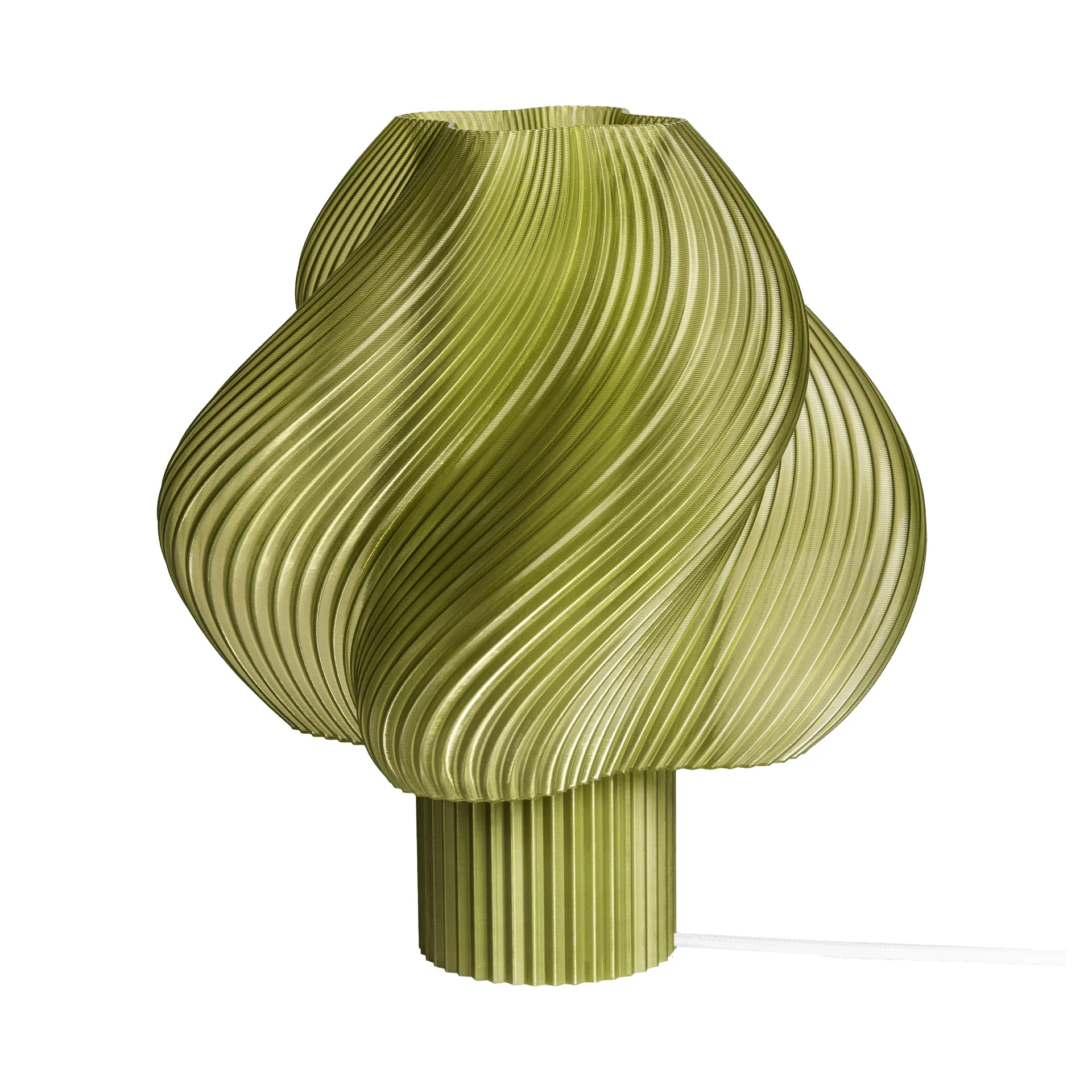 Soft Serve bordslampa, Olive, Grande, 34 cm Crème Atelier