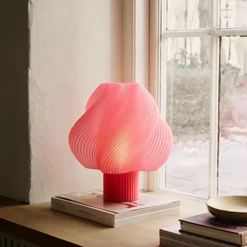 Soft Serve bordslampa - Peach sorbet, Grande, 34 cm - Crème Atelier