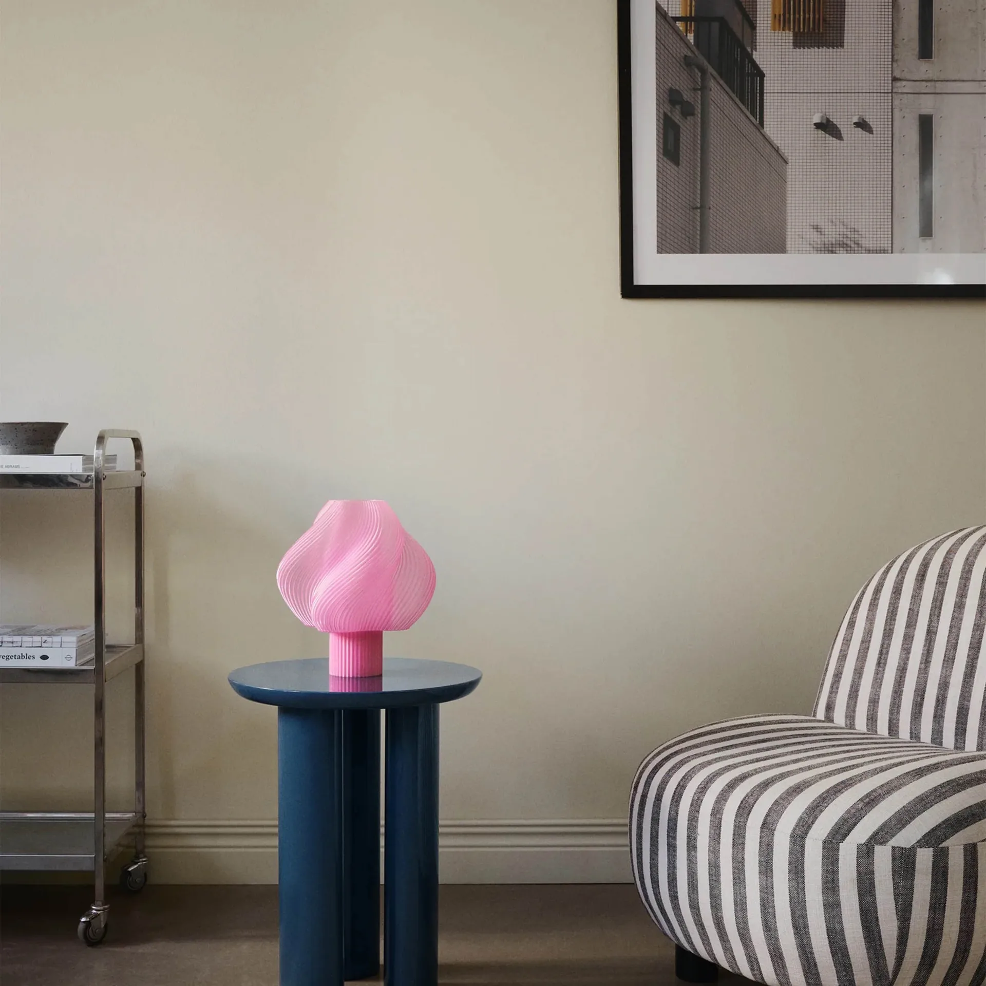 Soft Serve bordslampa, Rose sorbet, Regular, 26 cm Crème Atelier