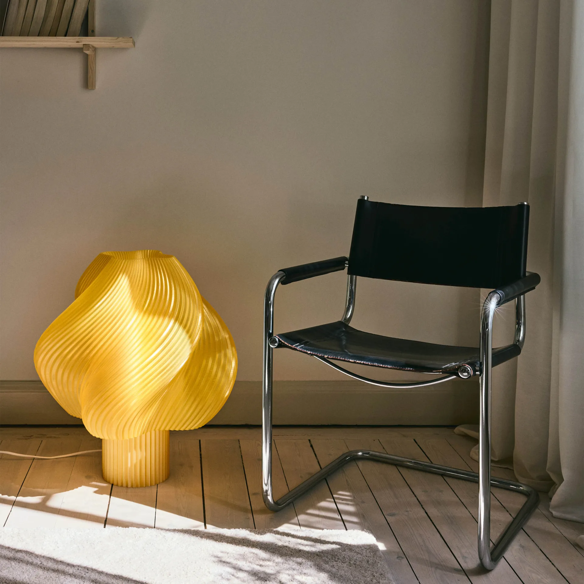 Soft Serve golvlampa, Limoncello Sorbet, Mega, 63 cm Crème Atelier