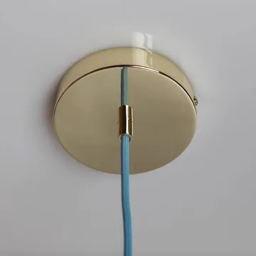 Soft Serve pendel - Blueberry sorbet-brass, 01, 20 cm - Crème Atelier