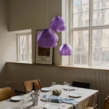 Soft Serve pendel - Lavender sorbet-brass, 01, 20 cm - Crème Atelier