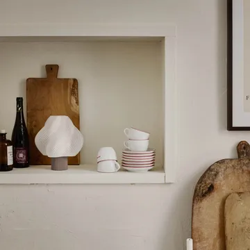 Soft Serve portabel bordslampa - Mocha, 23 cm - Crème Atelier