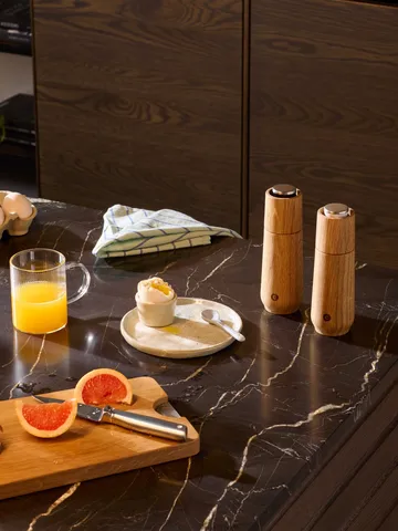 Champagne salt- och pepparkvarnsset - Natural, 2 delar - Crushgrind