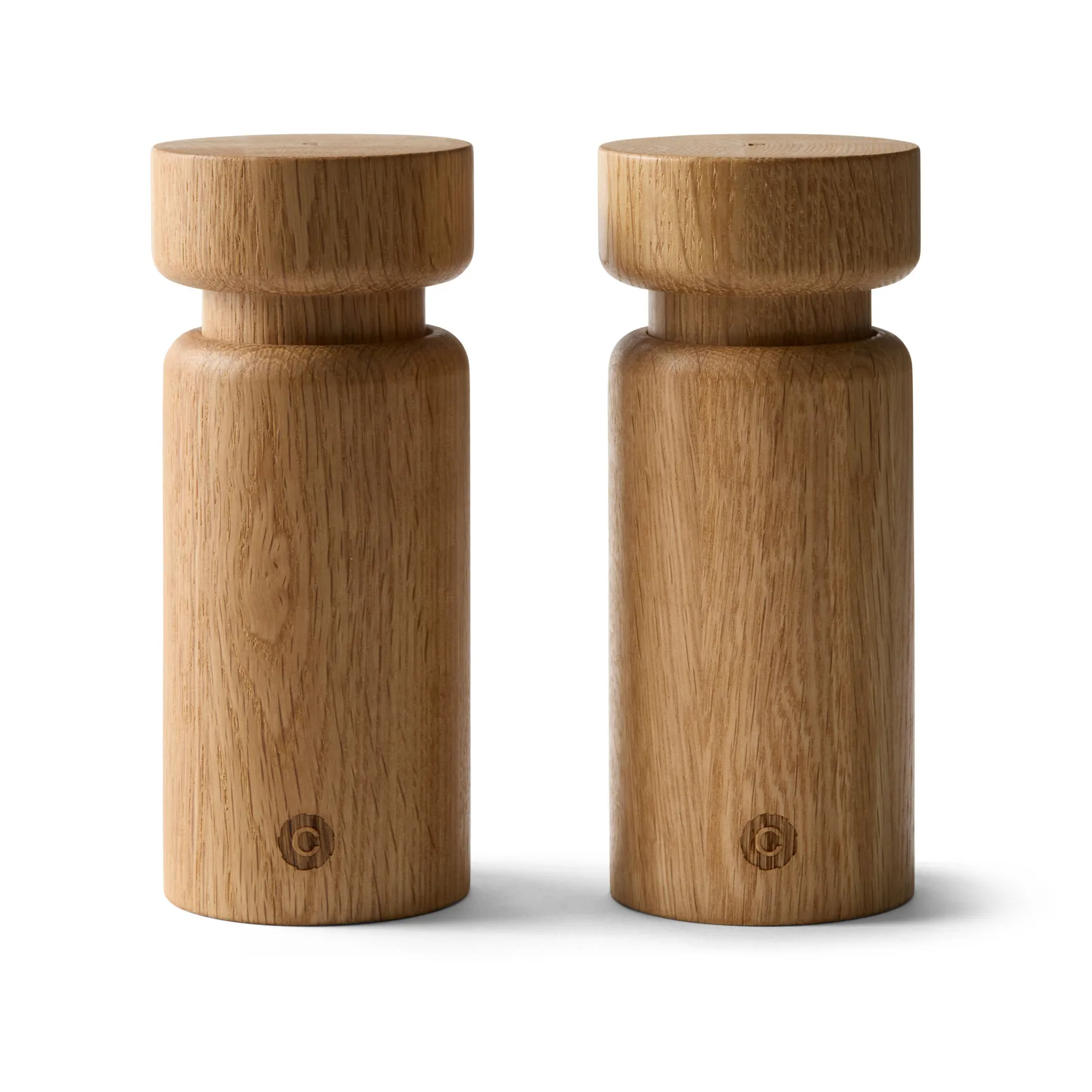 Helsinki salt- och pepparkvarnsset, Oak, 2 delar Crushgrind