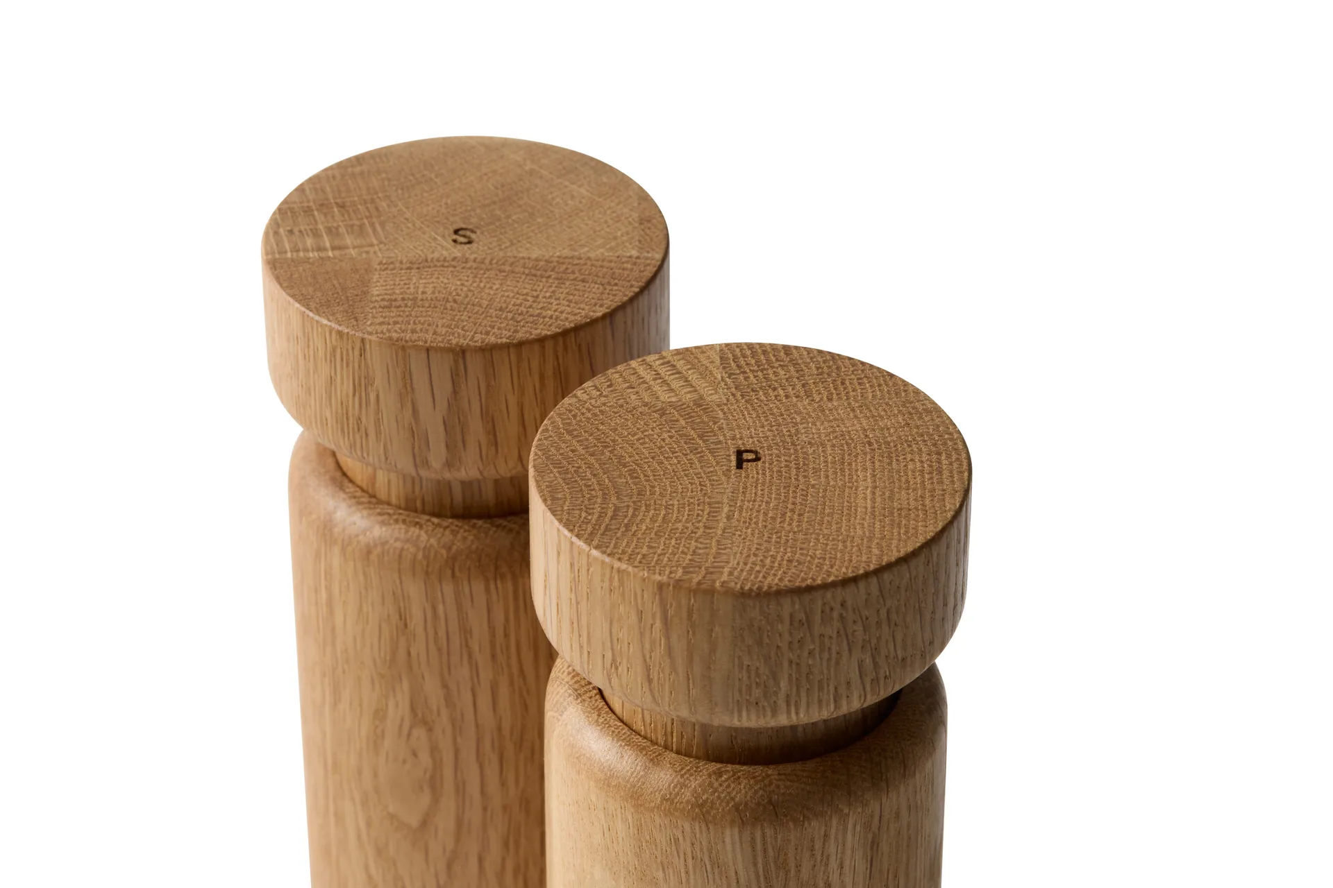 Helsinki salt- och pepparkvarnsset, Oak, 2 delar Crushgrind
