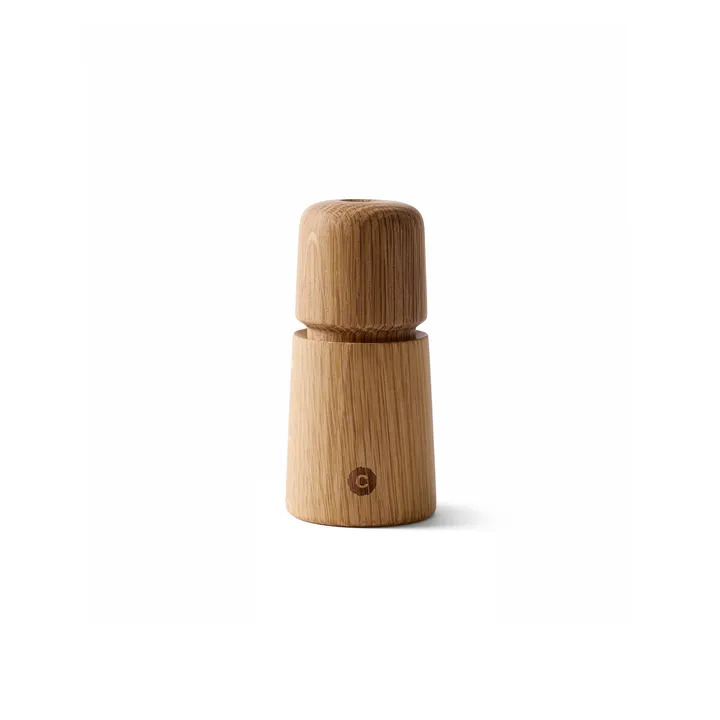 Stockholm kryddkvarn - Natural, FSC oak, 11 cm - Crushgrind