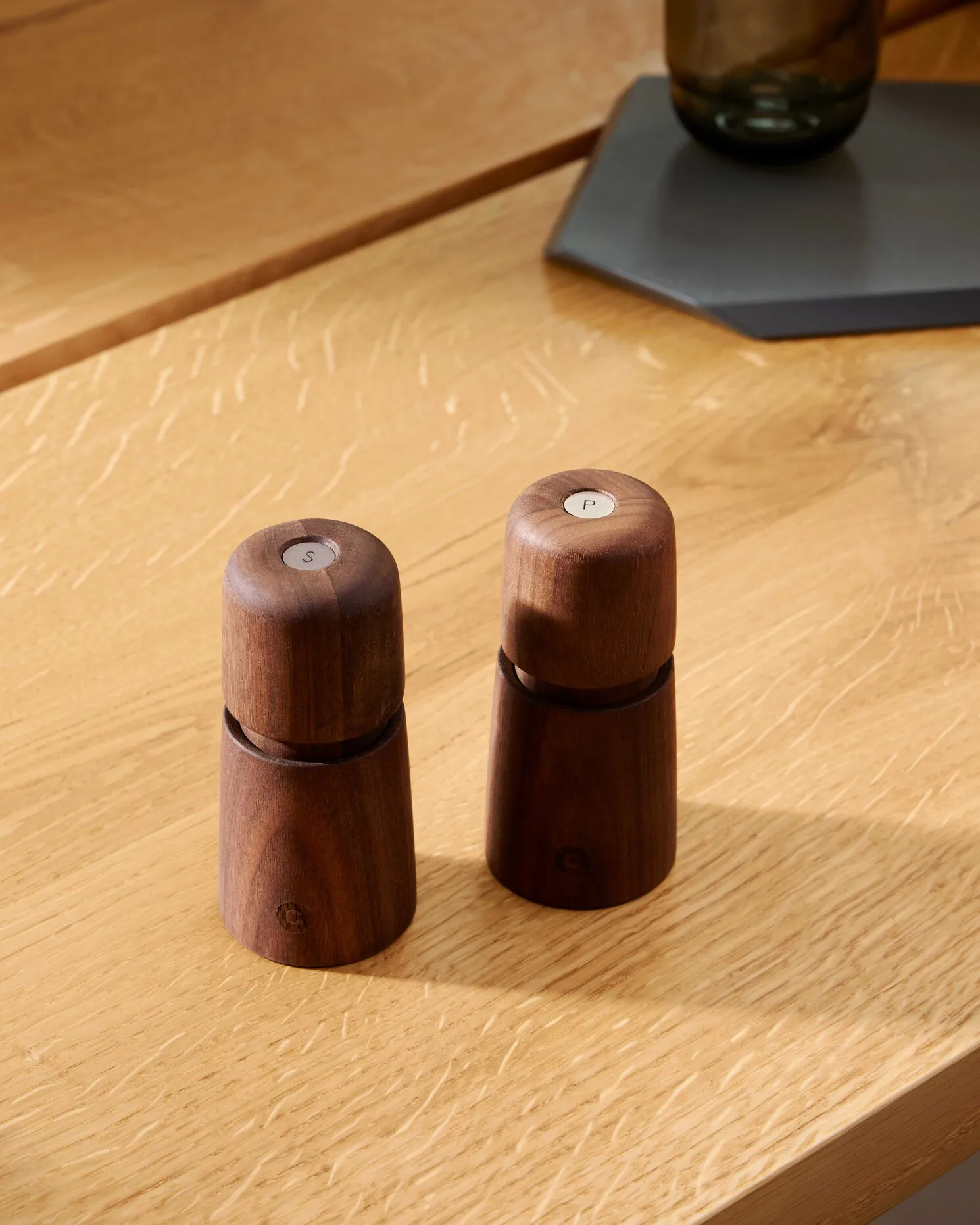 Stockholm kryddkvarn, Natural, FSC walnut, 11cm Crushgrind
