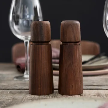 Stockholm kryddkvarn - Natural, FSC walnut, 17 cm - Crushgrind