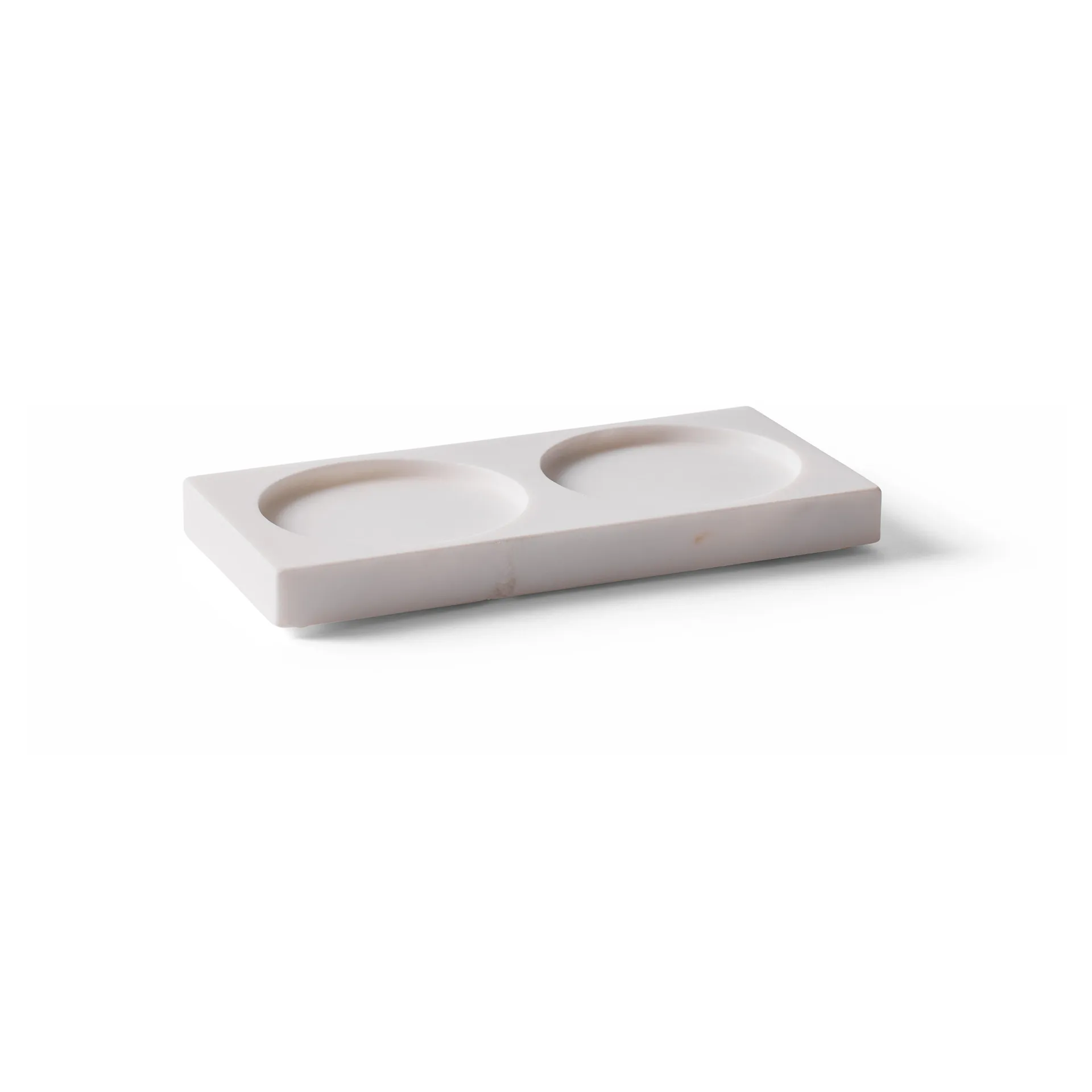 Tabletopper kryddkvarnsställ, White marble Crushgrind