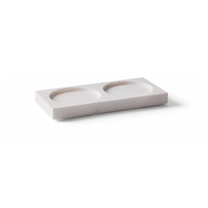 Tabletopper kryddkvarnsställ - White marble - Crushgrind