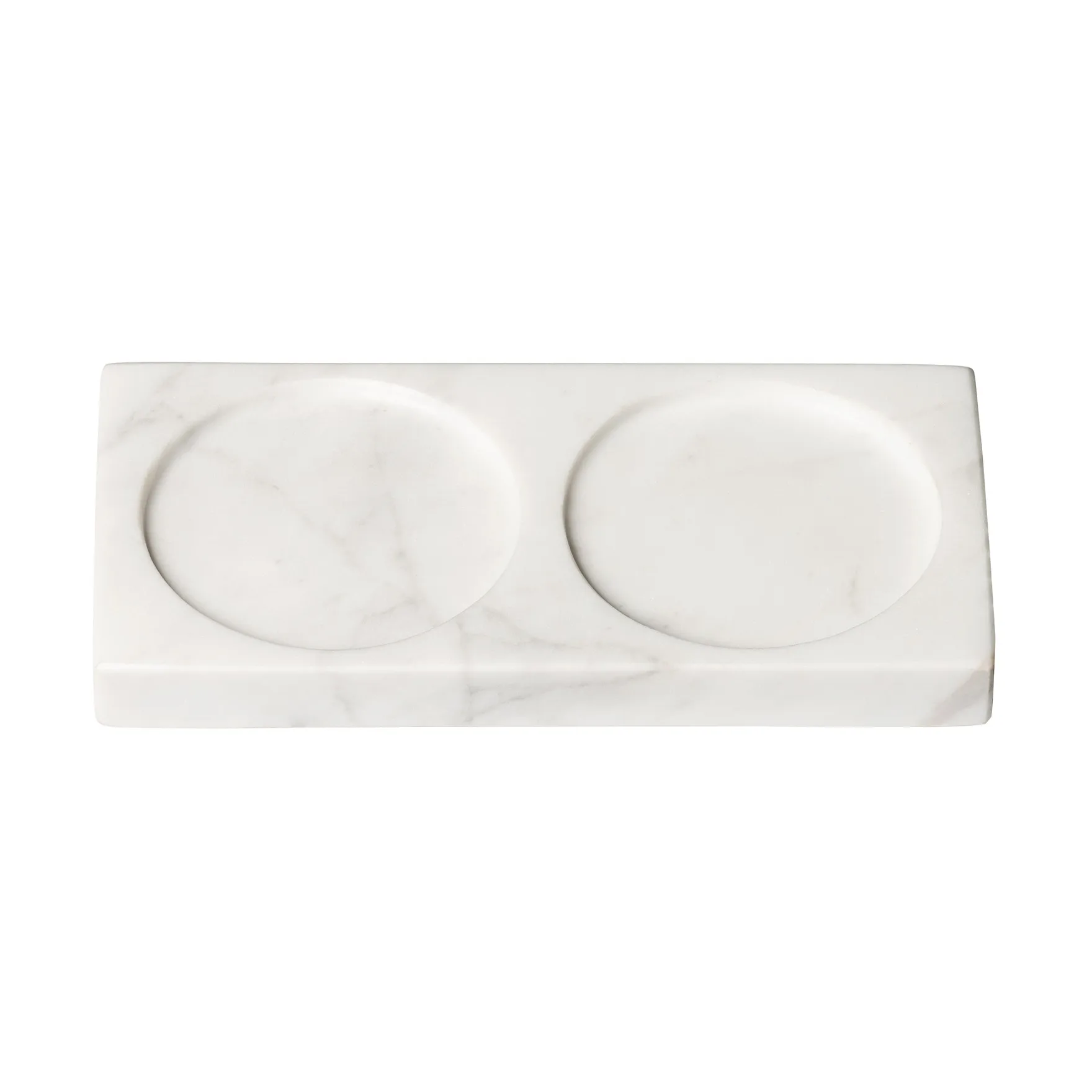 Tabletopper kryddkvarnsställ, White marble Crushgrind
