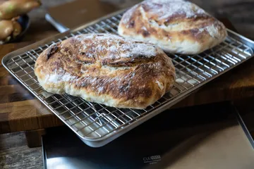 Culimat gastrobleck med avsvalningsgaller - Rostfritt stål, 40,5x30,5 cm - Culimat