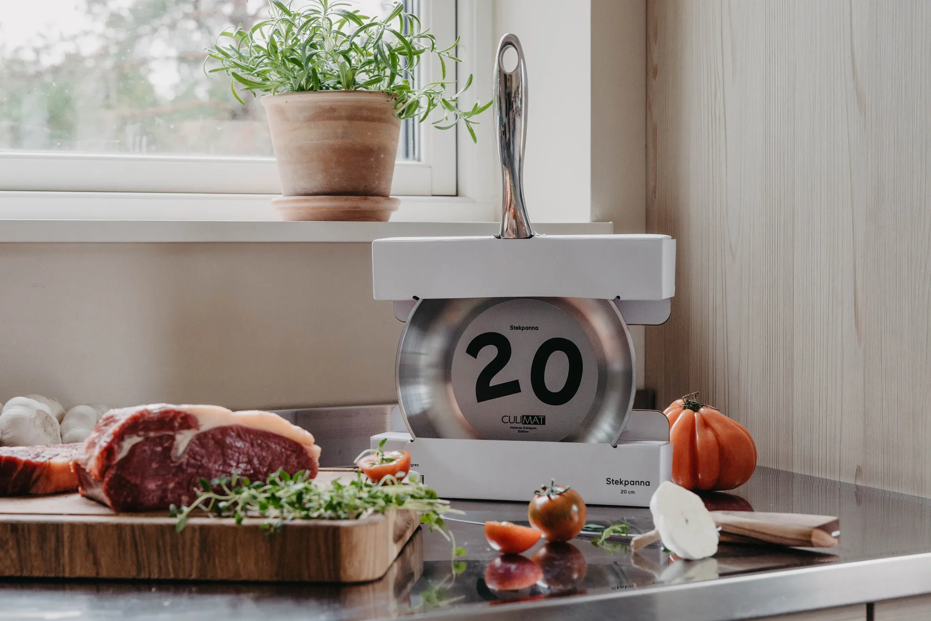 Culimat stekpanna 5-Ply rostfritt stål, 20 cm Culimat