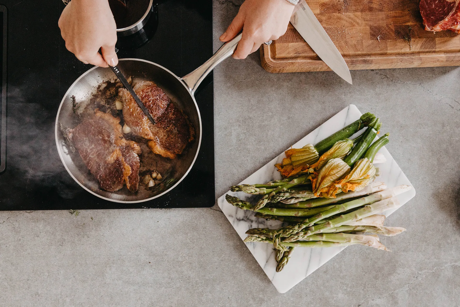 Culimat stekpanna 5-Ply rostfritt stål, 24 cm Culimat