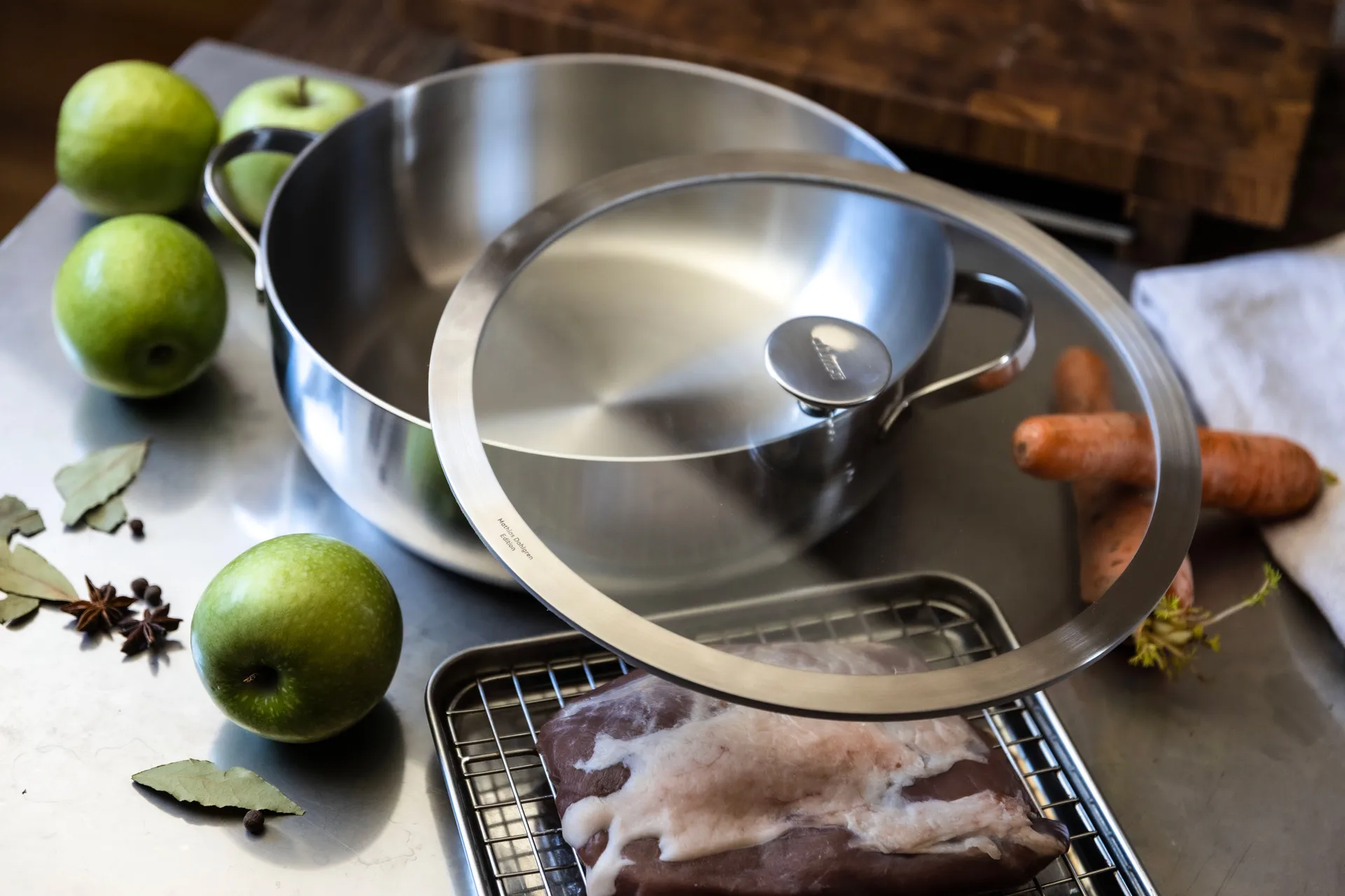 Culimat traktörpanna, Rostfritt stål, Ø30 cm Culimat