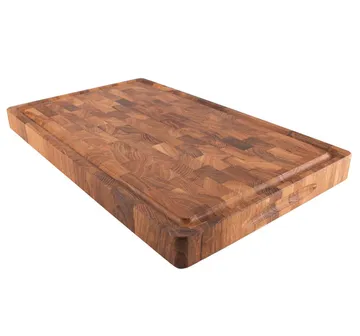 Skärbräda Ek Stavlimmad med ränna - 50x30 cm - Culimat