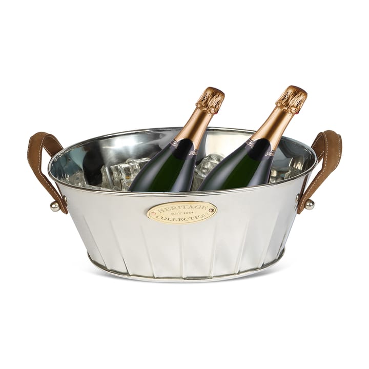 Heritage champagnekylare med läderhandtag - 30 cm - Culinary Concepts