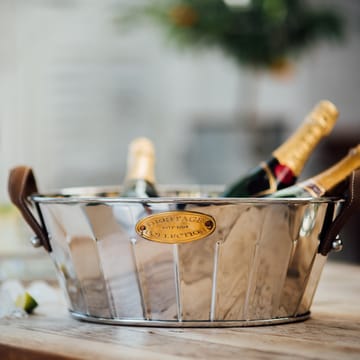 Heritage champagnekylare med läderhandtag - 30 cm - Culinary Concepts