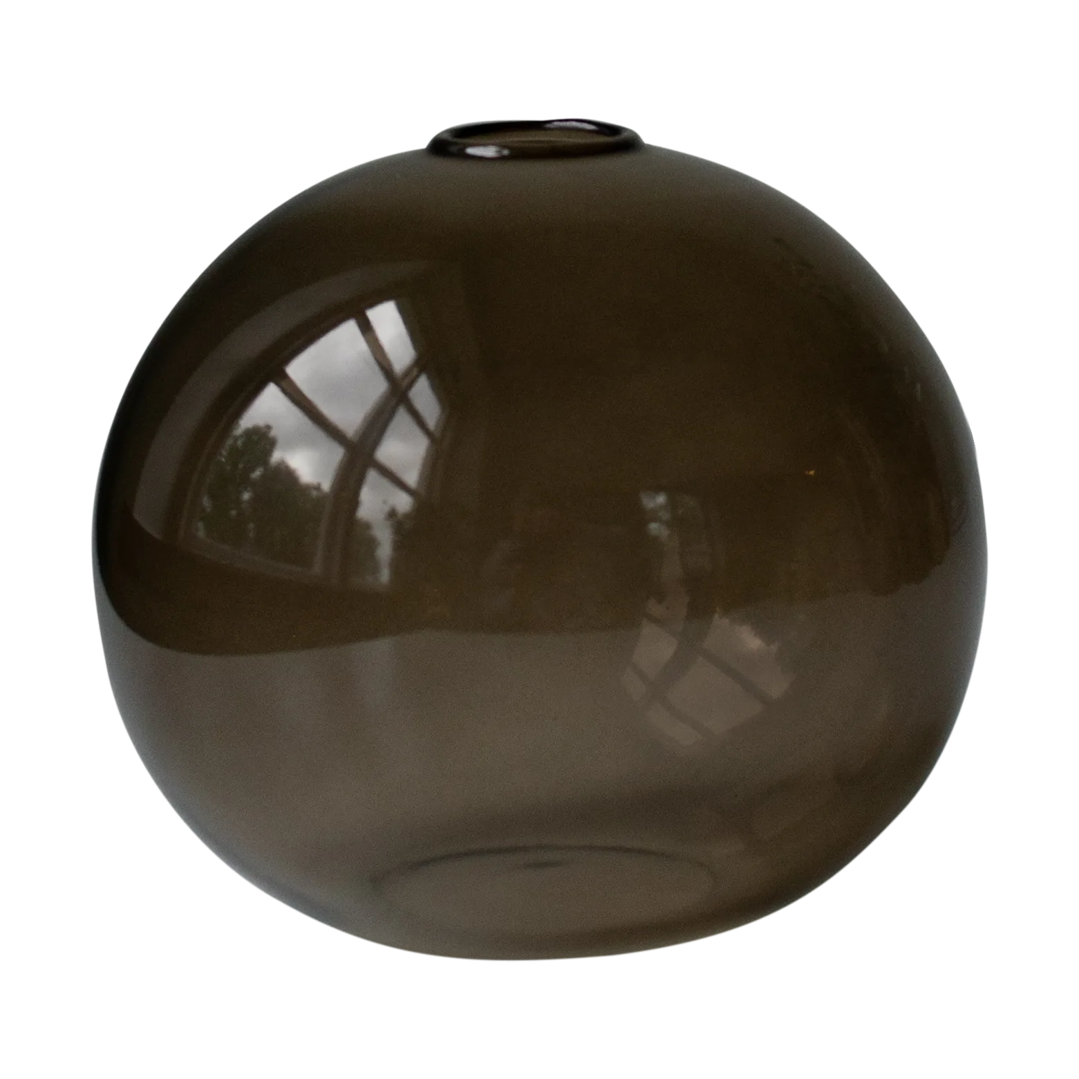 Ball vas Ø10 cm, Brown DBKD