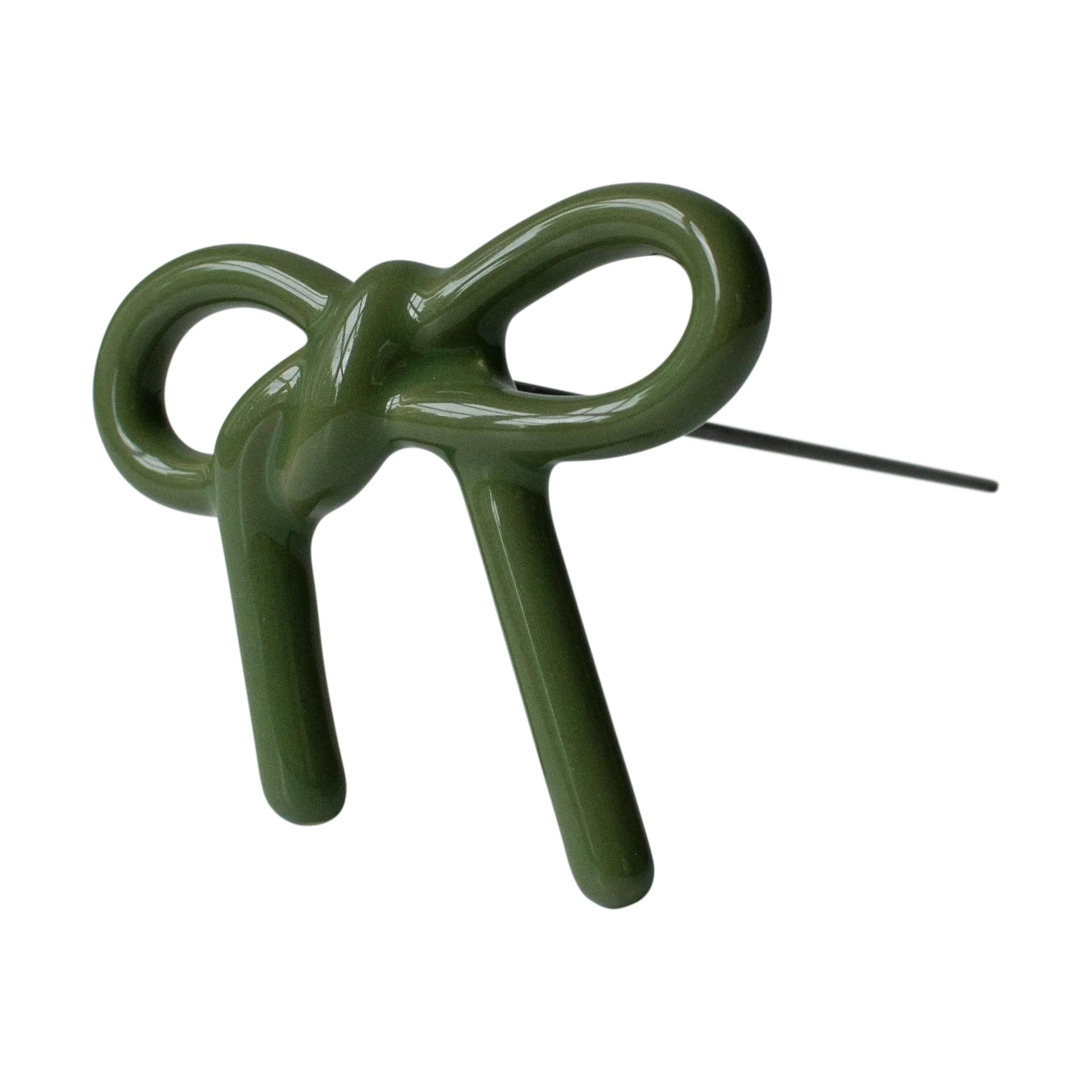 Bow blomdekoration, Shiny green DBKD