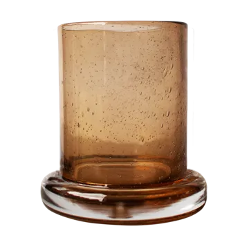 Bubble ljuslykta Ø10 cm - Rust - DBKD