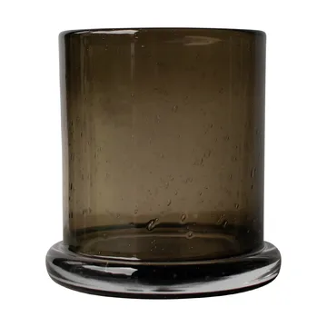 Bubble ljuslykta Ø14 cm - Brown - DBKD