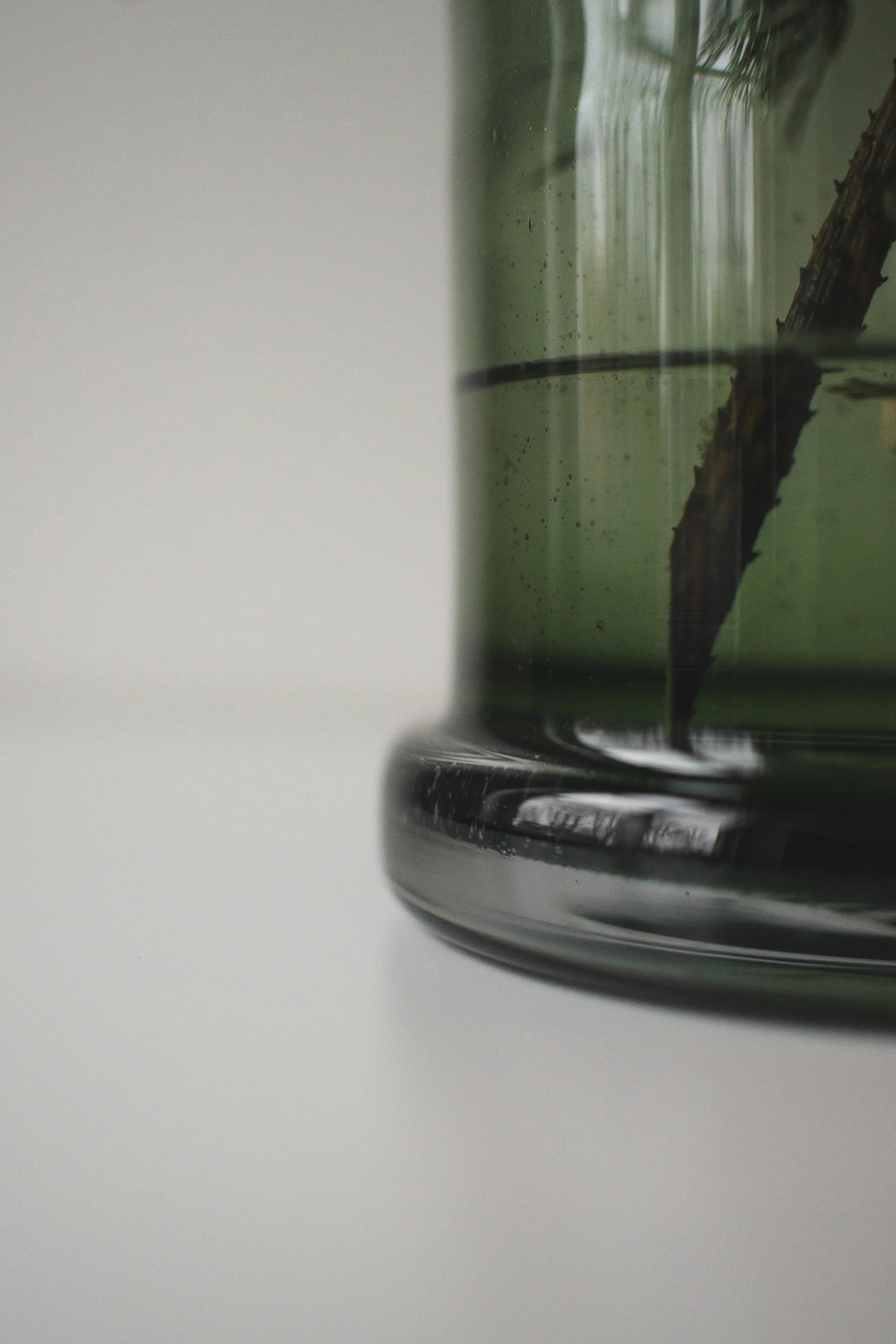 Bubble ljuslykta Ø20 cm, Green DBKD