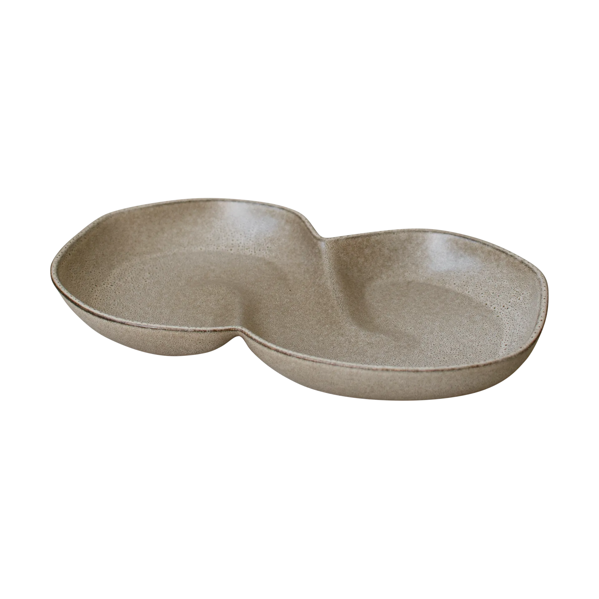 Bun uppläggningsfat 18x30 cm, Beige DBKD