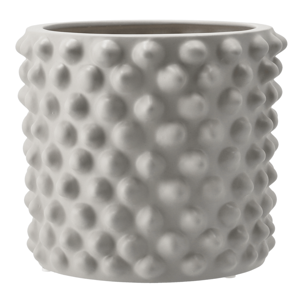 DBKD Cloudy kruka greige Small 20 cm | Skandinavisk Design | Krukor | Grå