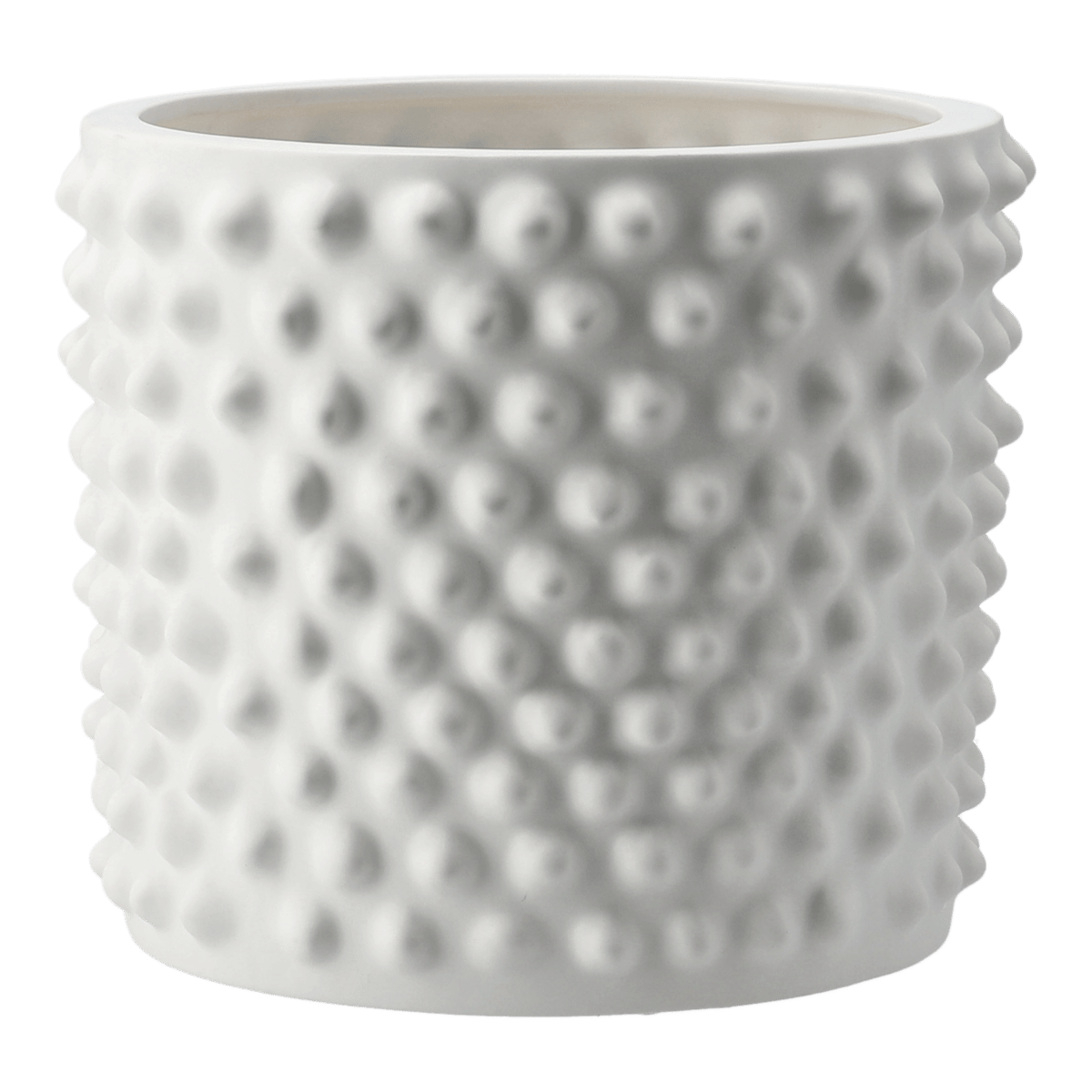DBKD Cloudy kruka matt vit Medium 30 cm | Skandinavisk Design | Krukor | Vit