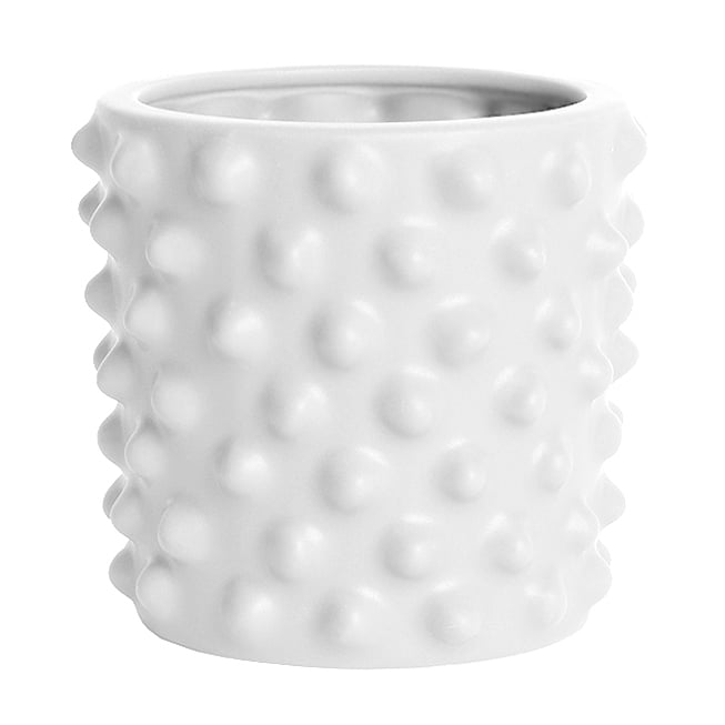 DBKD Cloudy kruka matt vit Mini 14 cm | Skandinavisk Design | Krukor | Vit
