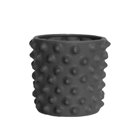 DBKD Cloudy kruka mörkgrå Mini 14 cm | Skandinavisk Design | Krukor | Grå