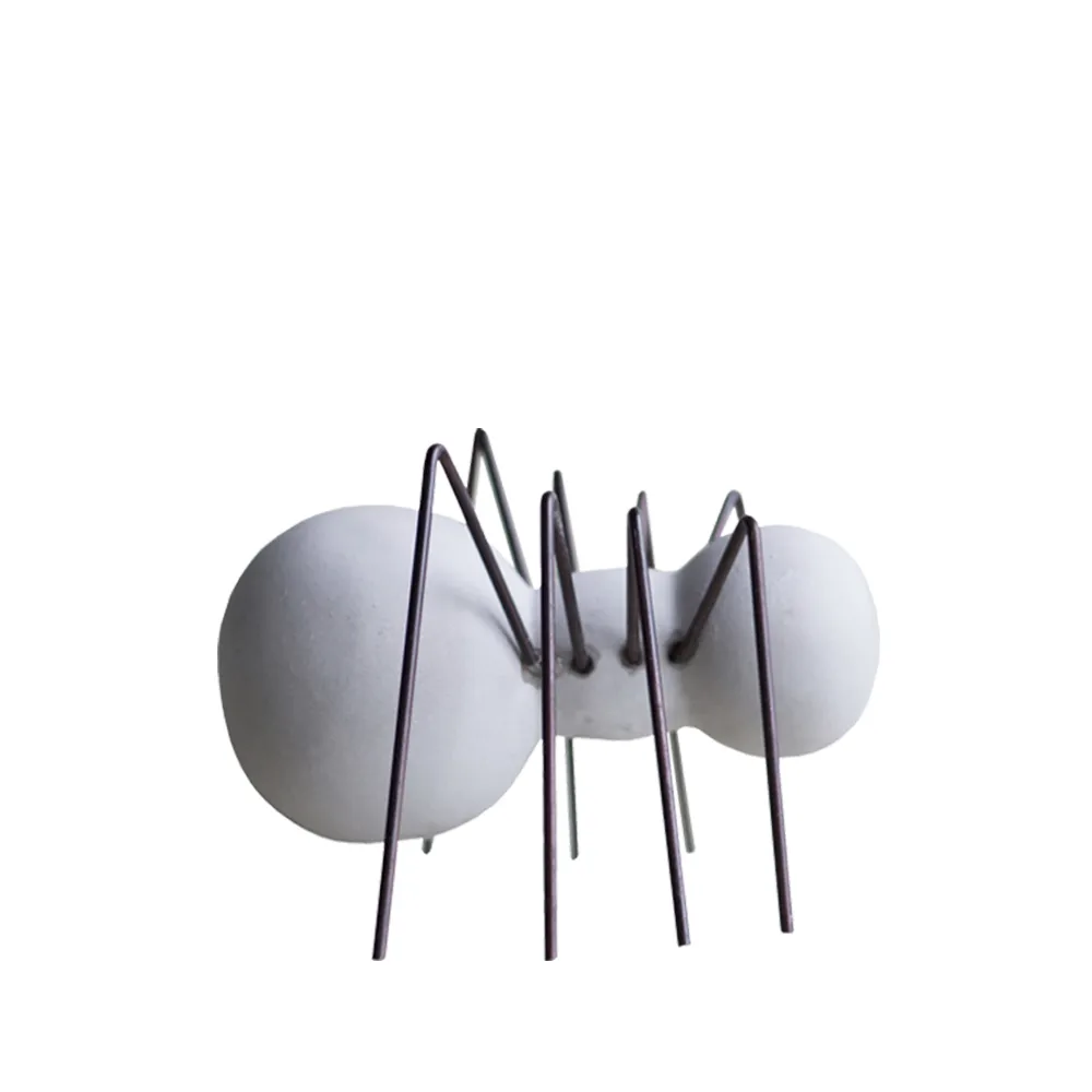 Concrete Bugs dekoration, grey, spindel DBKD