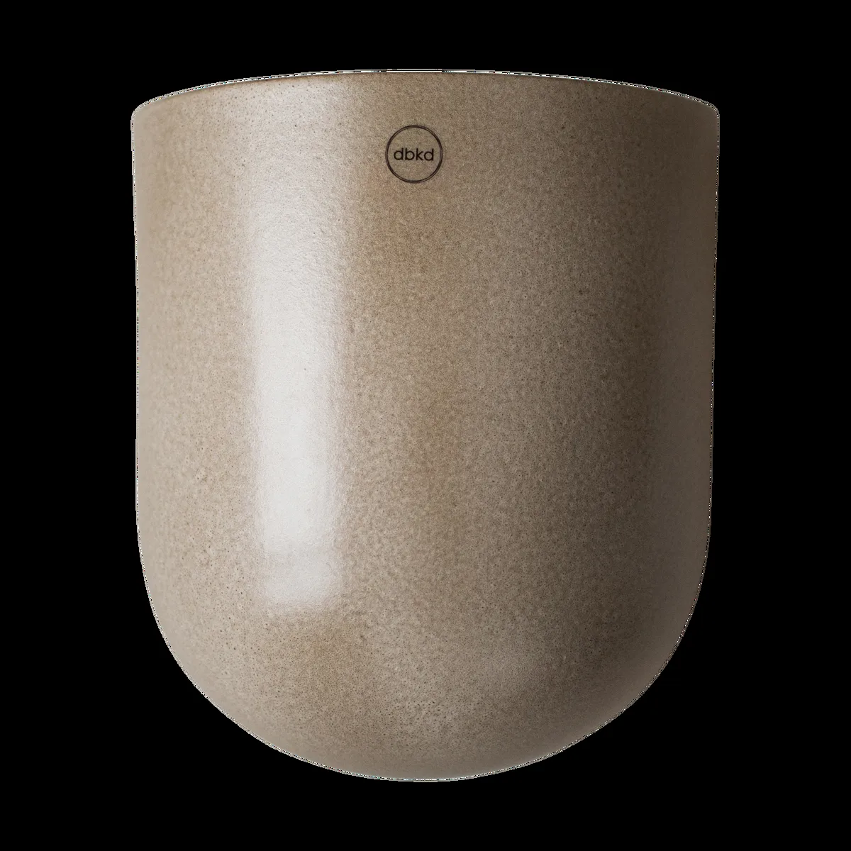 DBKD Cut vägghängd kruka beige X-large 24 cm