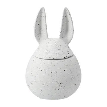 DBKD Eating rabbit skål liten - White dot - DBKD