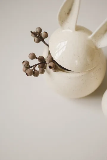 DBKD Eating rabbit skål stor - Vanilla - DBKD