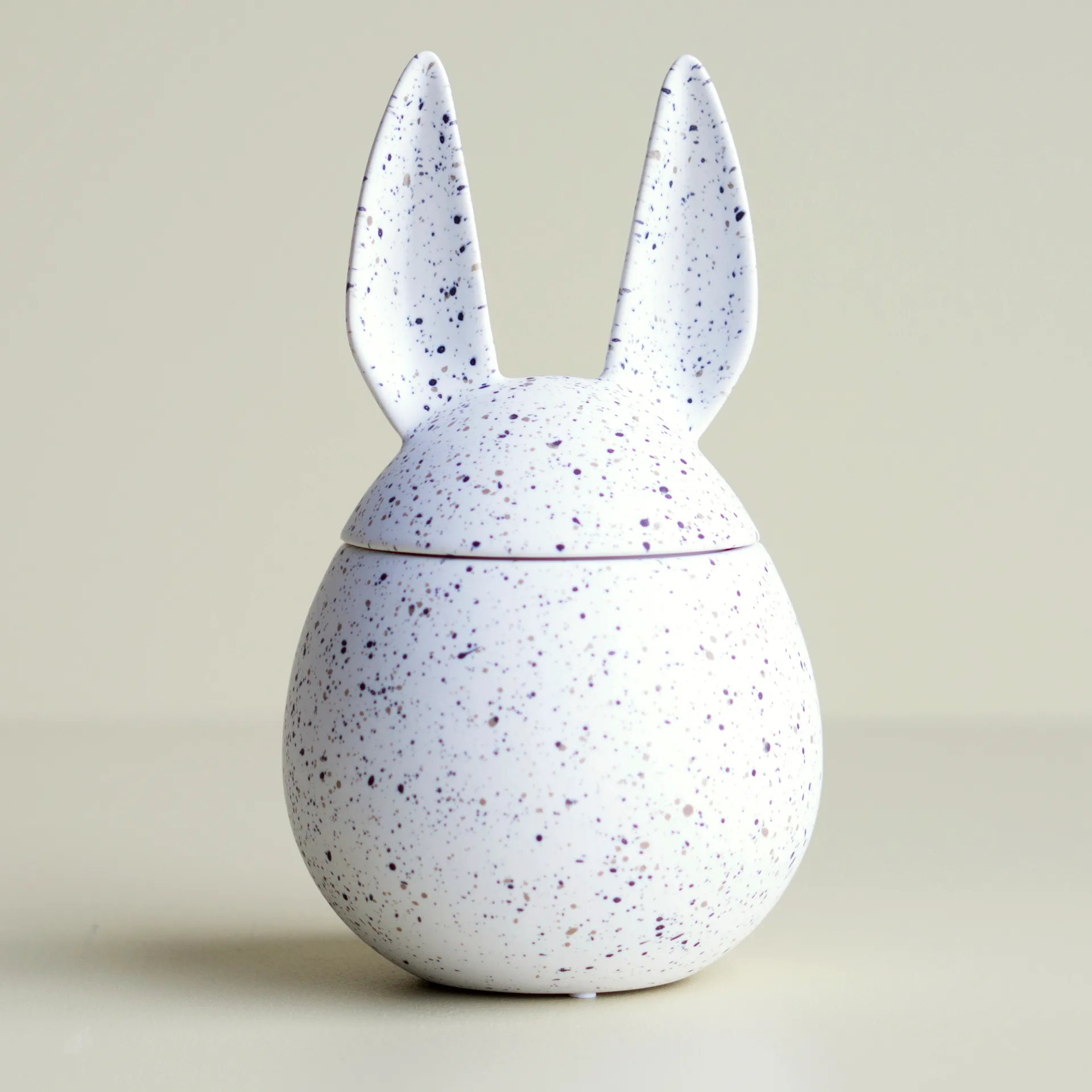 DBKD Eating rabbit skål stor, White DBKD