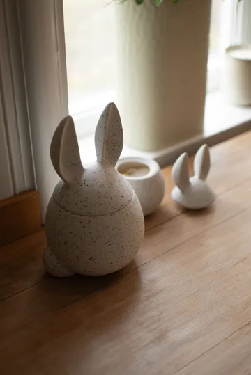 DBKD Eating rabbit skål stor - White - DBKD