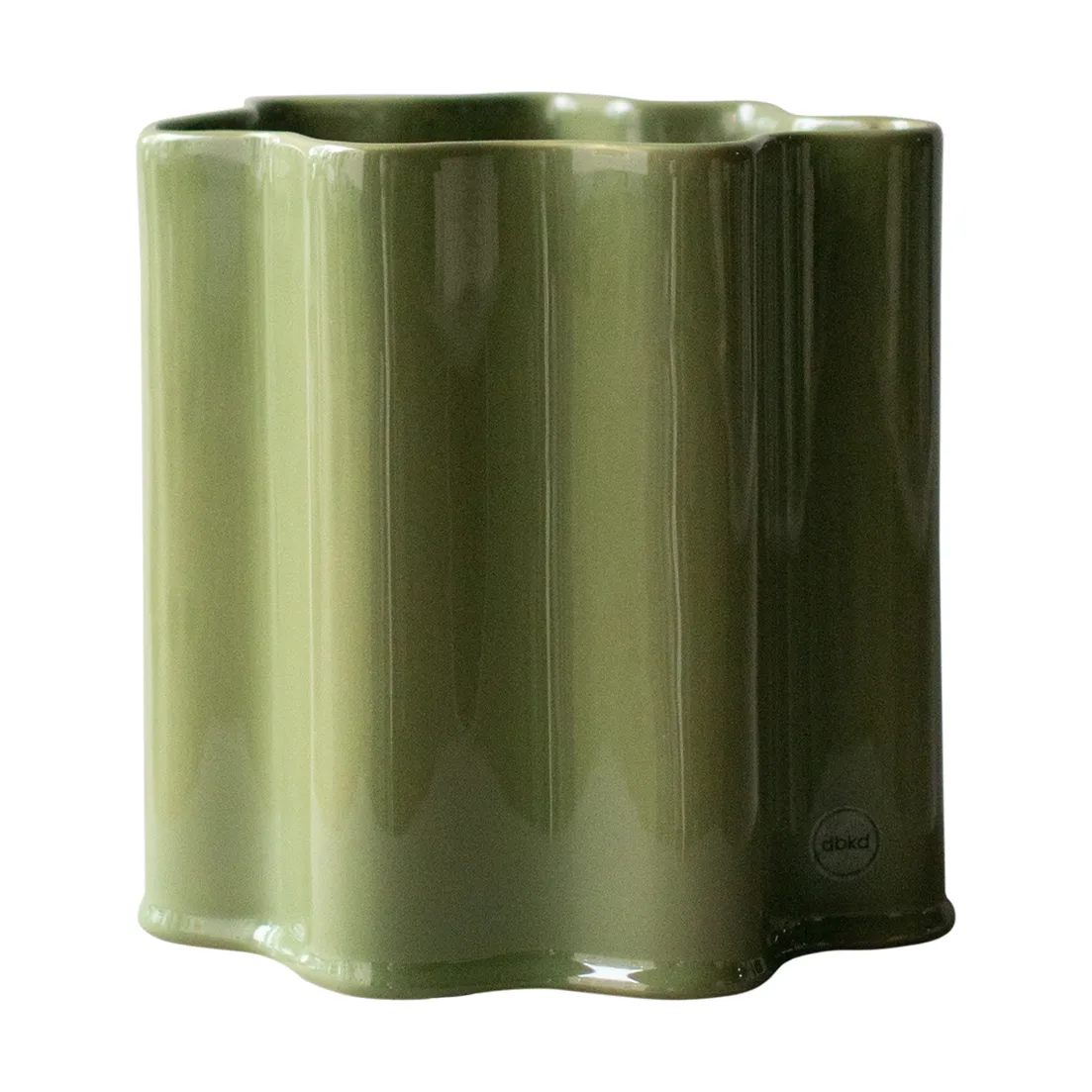 Filter kruka, Shiny green, Ø18 cm
