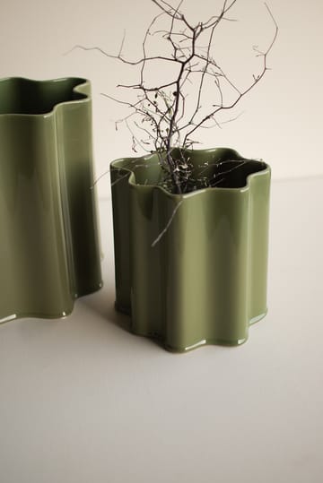 Filter kruka - Shiny green, Ø18 cm - DBKD