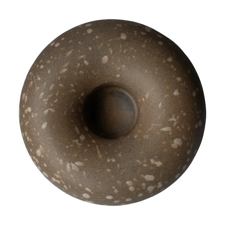 Float ljuslykta - Brown dot - DBKD