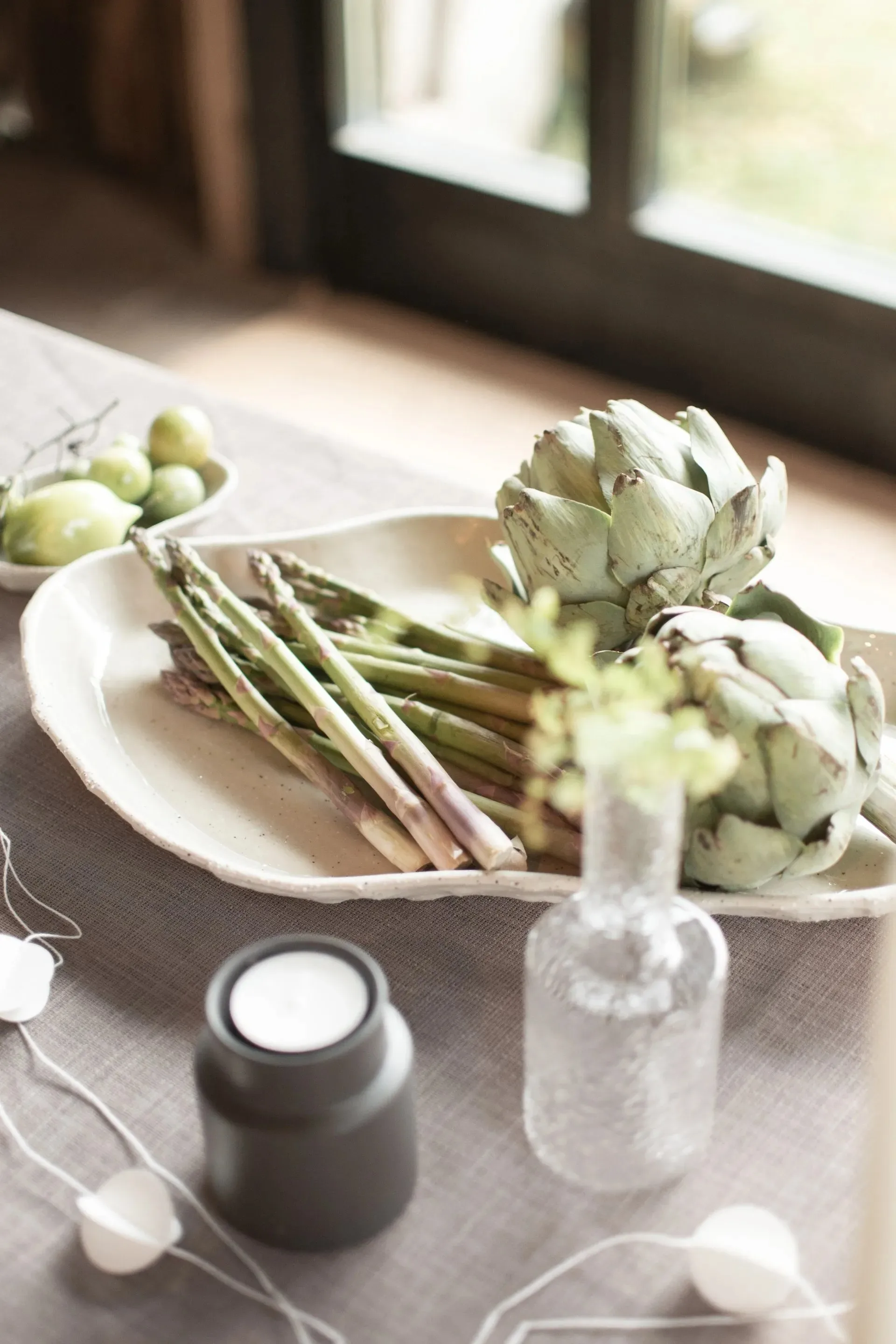 Flow fat large 25x40 cm, Sand DBKD