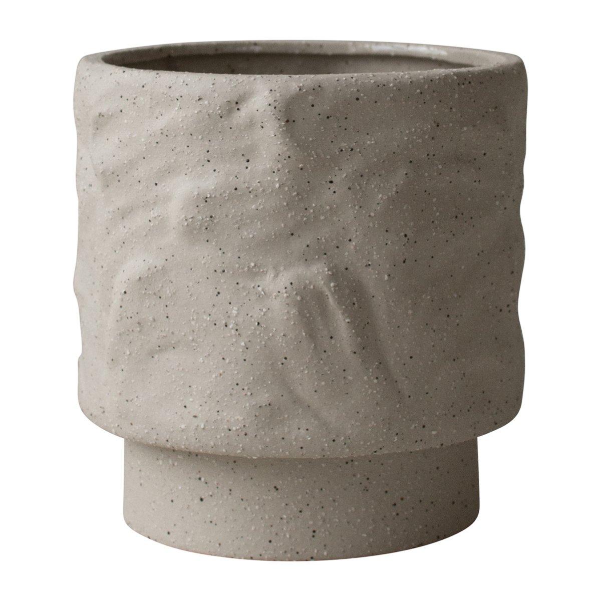 DBKD Flow kruka 15 cm Sand | Skandinavisk Design | Krukor | Beige