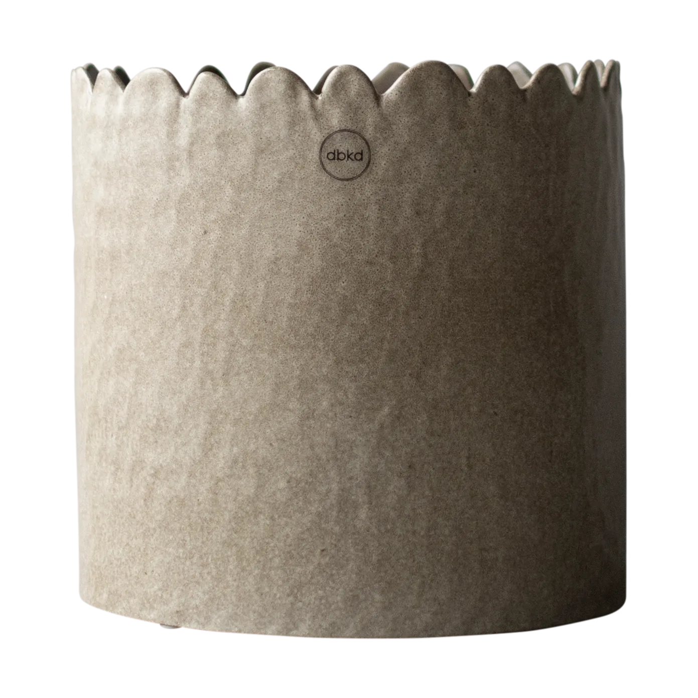 Flowery kruka Ø20 cm, Beige DBKD