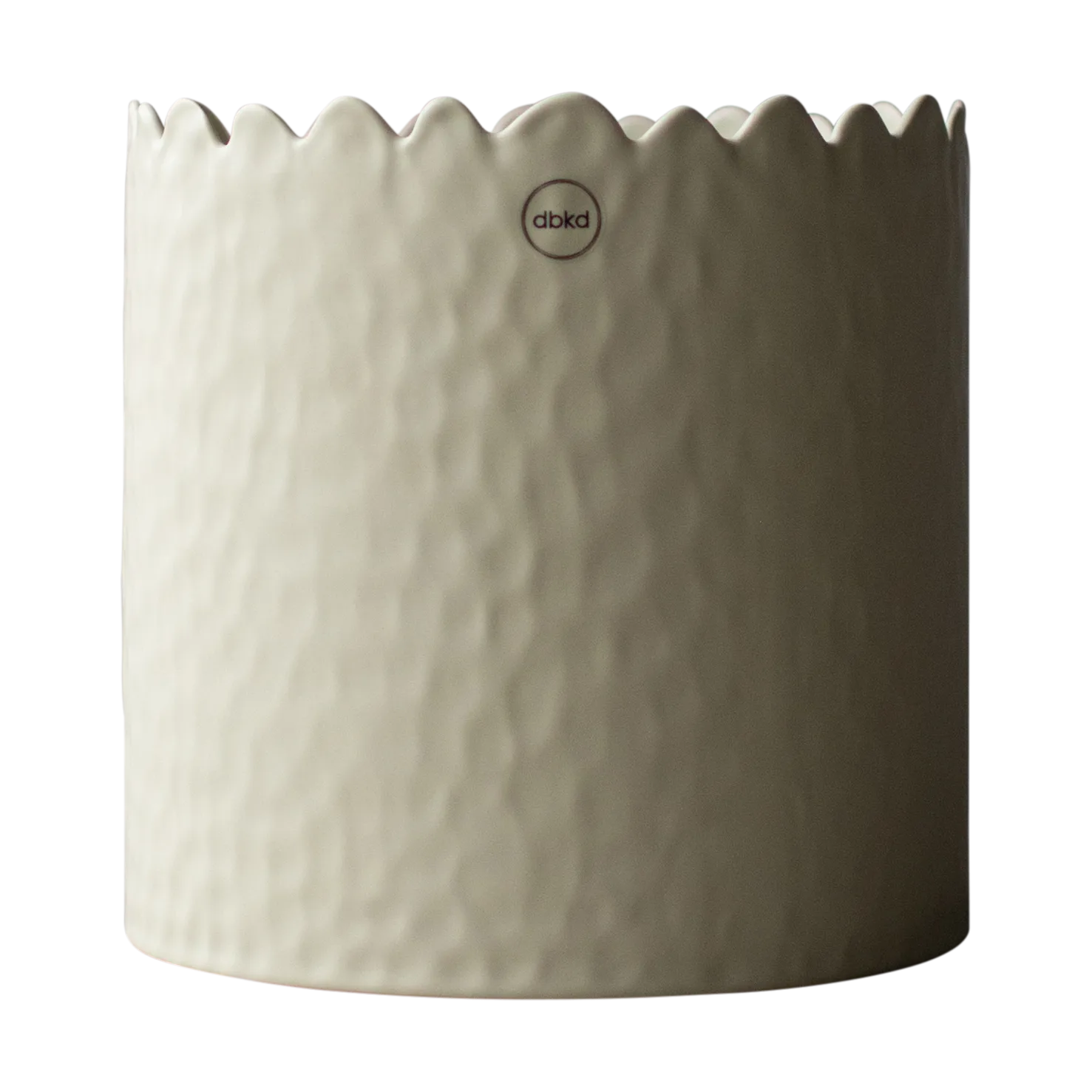 Flowery kruka Ø20 cm, Creme DBKD