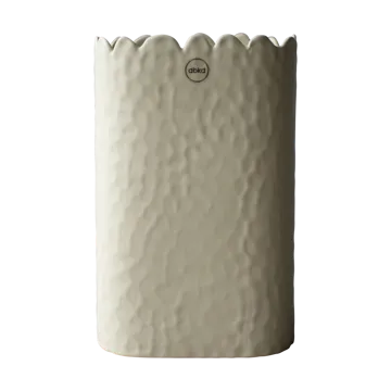 Flowery vas 20 cm - Creme - DBKD